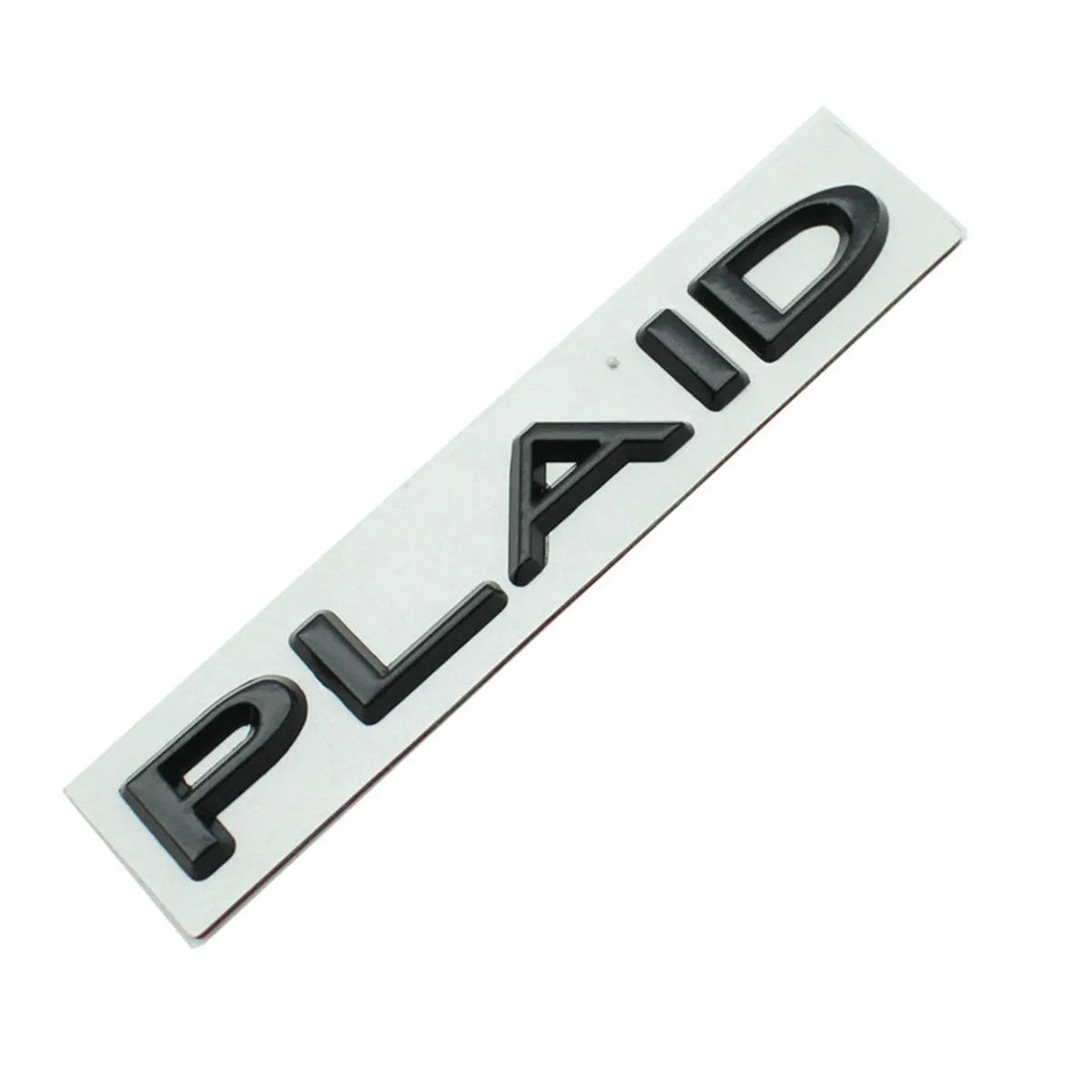 Tesla Plaid Emblem (Various Colors) Matte