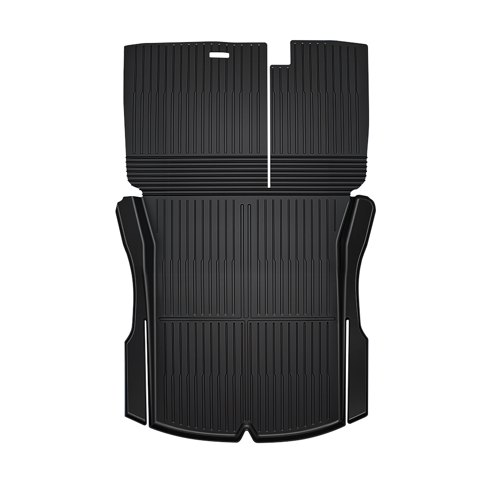 Trunk Mat With Backrest Mat for Tesla Model 3 Highland Model 3 Highland 2024-Present Balck
