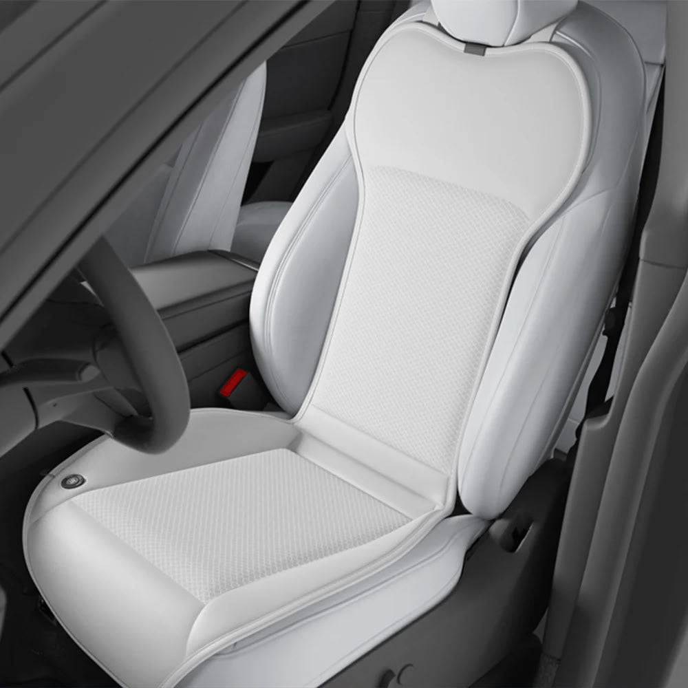 Ventilated Seat Cushion Tesla Model 3 / Y White 1 Pc