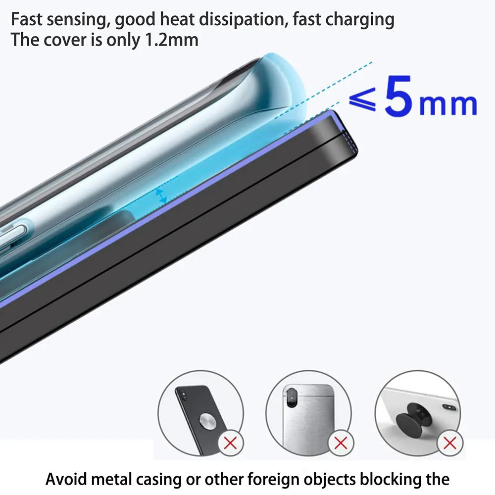 Wireless Phone Charger for Tesla Model 3 (2017-2020) – 15W Fast Charging