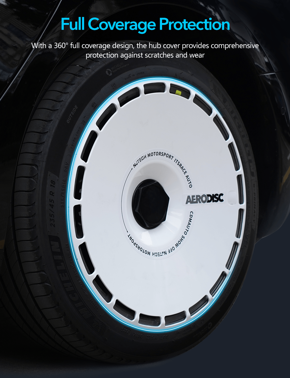 Aero DISC Wheel Covers for Model Y / Model 3