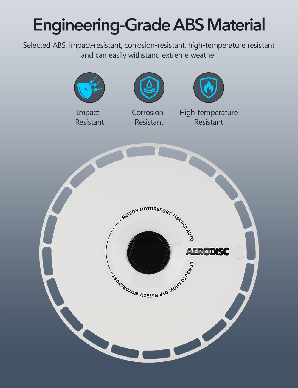 Aero DISC Wheel Covers for Model Y / Model 3