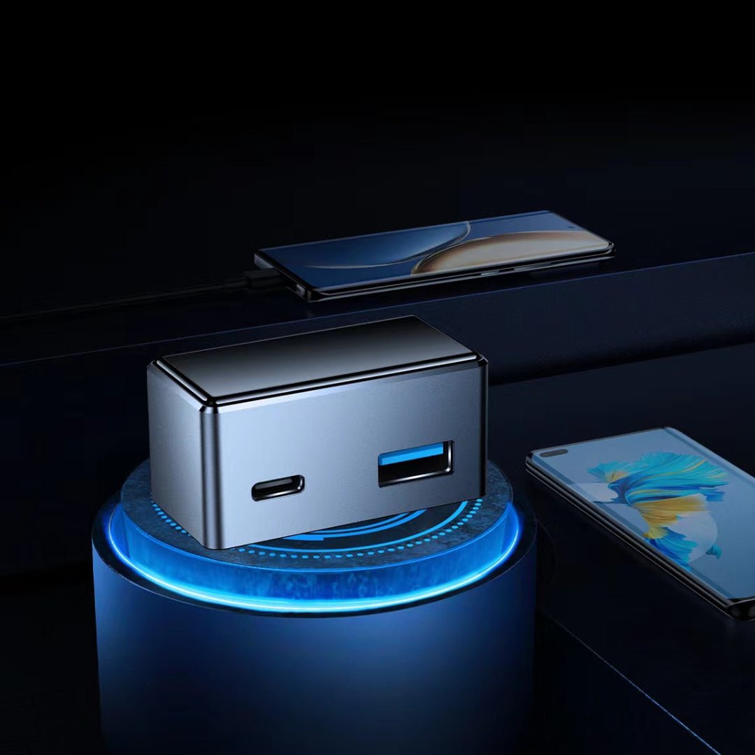 Hidden OBD-II Power Adapter &amp; Dual USB Charger For Tesla Model 3/S/X/Y