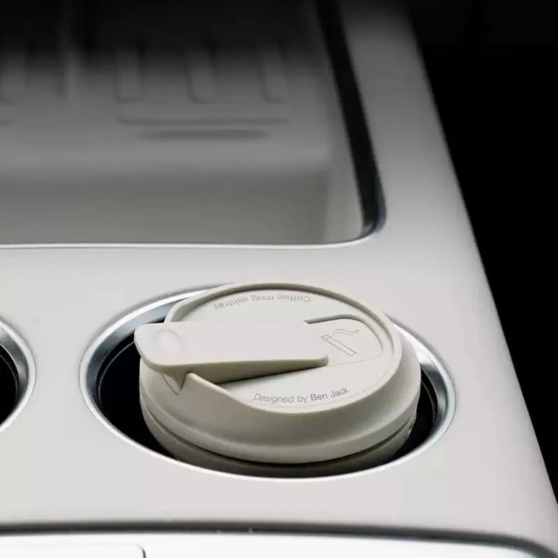 Cup Holder Ashtray with Light for Tesla