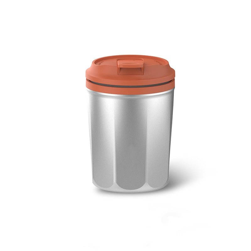 Cup Holder Ashtray with Light for Tesla 1PC Orange