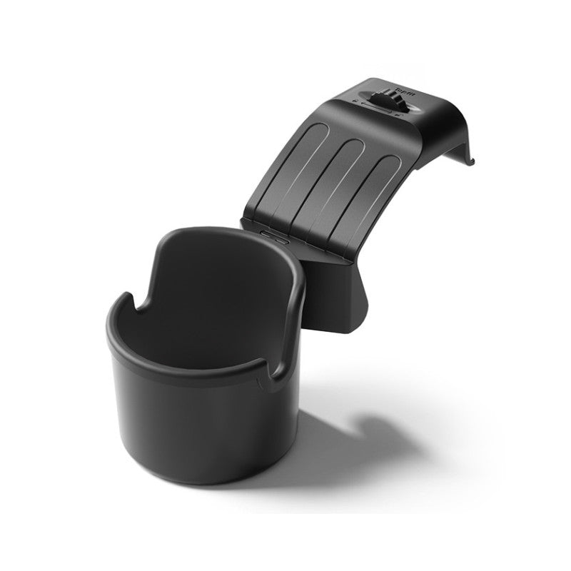 Dashboard Left Cup Holder for Tesla Model 3/Y Model 3 Highland & Model Y Juniper With Silicone Cup Holder - Black