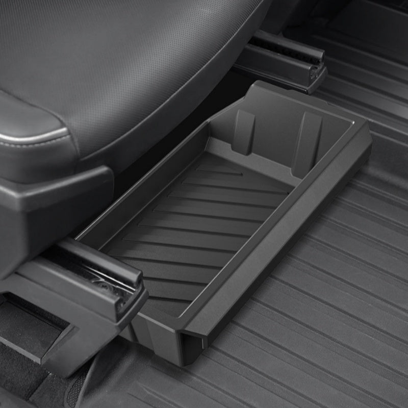 TPE Drawer-Style Under-Seat Organizer for Cybertruck 1PC