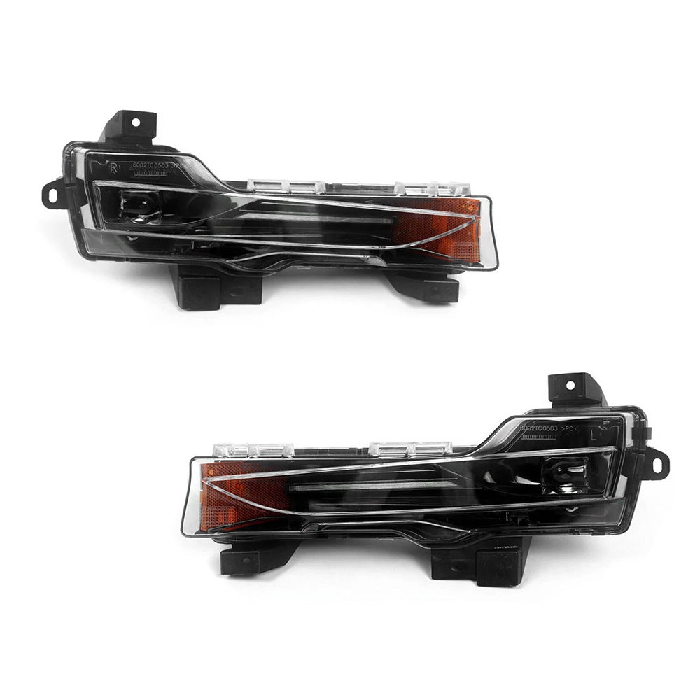 Front Bumper Fog Light Replacement for Model 3/Y Model 3 (17-23) & Model Y (20-24) Fremont Texas Giga (1077391 1077392) Left + Right