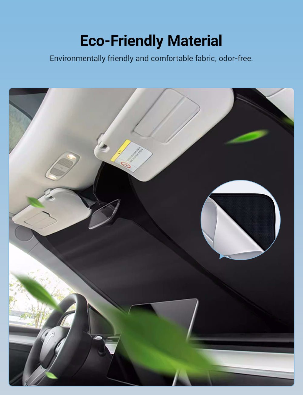 Front Windshield Sunshade for Tesla Cybertruck
