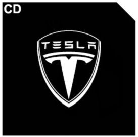 LED Logo Tesla Puddle Lights for Model 3/Y/S/X