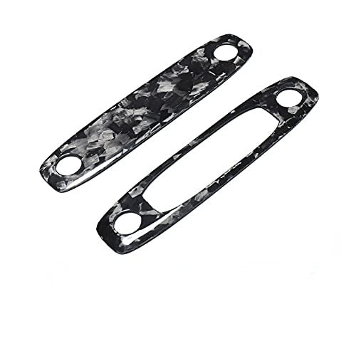 Dome Light Cover - Carbon Fiber Interior Mods for Tesla Model 3 / Y Model 3 2017-2023 (2 pcs) Forged Carbon Fiber