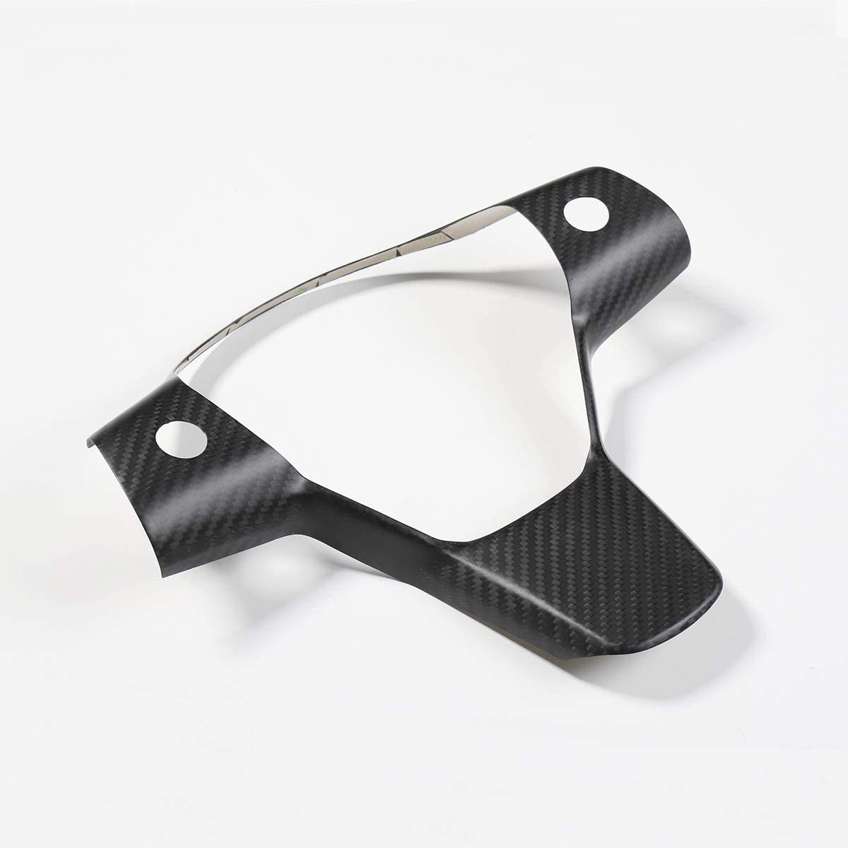 Carbon Fiber Steering Wheel Patch for Tesla Model 3/Y Matte
