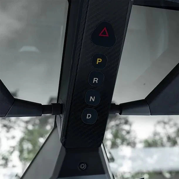 Reading Light Trim Cover Real Carbon Fiber for Tesla Cybertruck