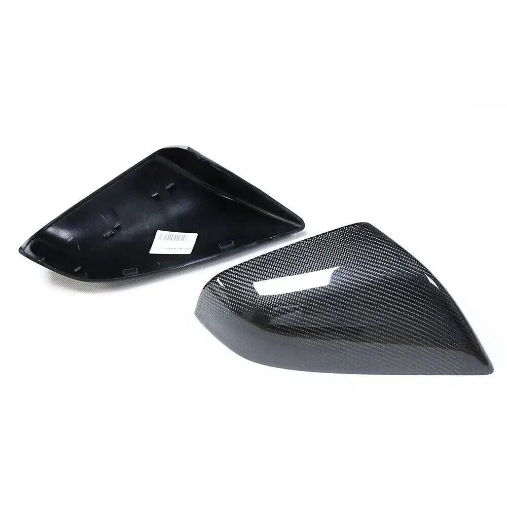 Real Carbon Fiber Mirror Covers Replacement for Tesla Model S / X