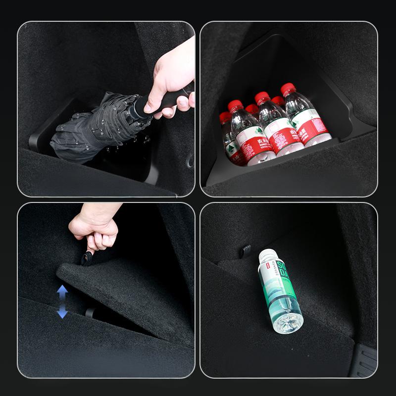 Rear Trunk Storage Bins for Model 3 Highland / Y 5 Seater