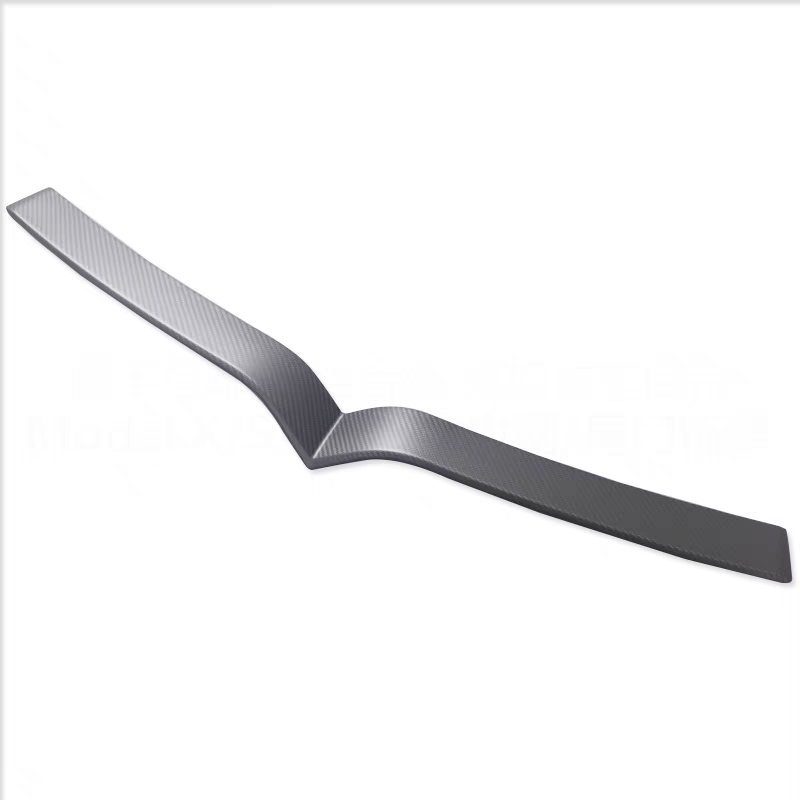 Real Dry Carbon Fiber Front End Inlay for Tesla Model S/X Matte