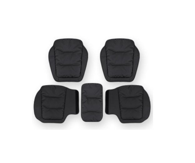 Seasonal Universal Seat Covers for Tesla Model 3/Y/X/S (style 1) 5PCS Holodeck Black