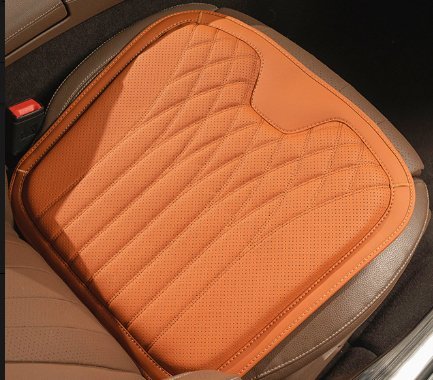 Seasonal Universal Seat Covers for Tesla Model 3/Y/X/S (style 2) 1 PC cushion Orange