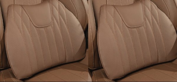 Seasonal Universal Seat Covers for Tesla Model 3/Y/X/S (style 2) 2 PCS backrest Brown