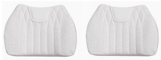Seasonal Universal Seat Covers for Tesla Model 3/Y/X/S (style 2) 2 PCS backrest Off white