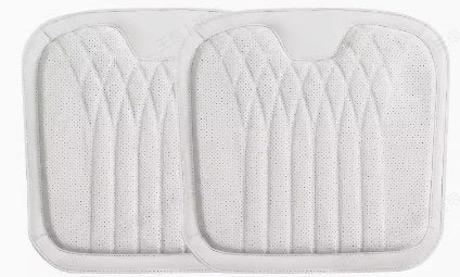 Seasonal Universal Seat Covers for Tesla Model 3/Y/X/S (style 2) 2 PCS cushion Off white