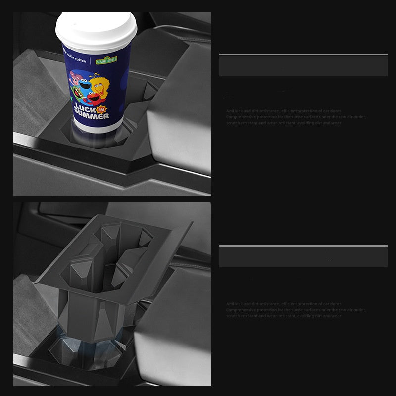 Silicone Center Console Cup Holder for Tesla Cybertruck