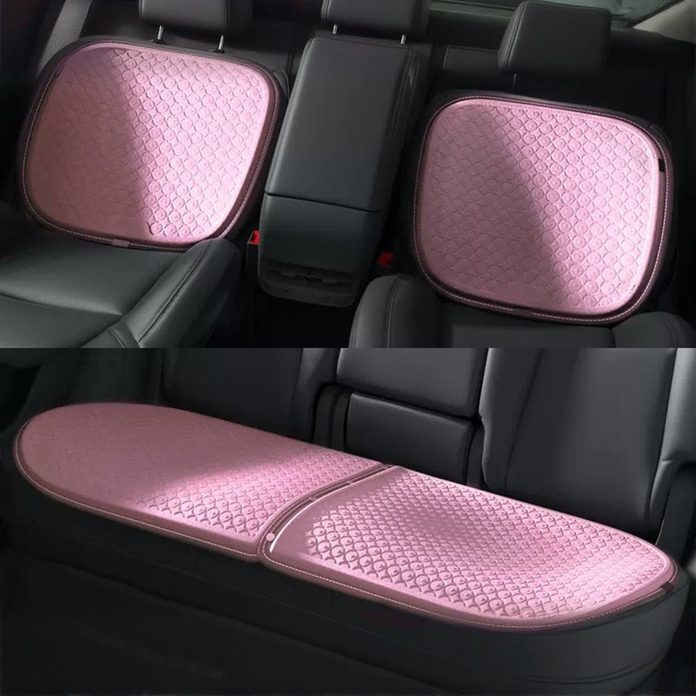 Summer Cooling Seat Covers for Tesla Model 3/Y Baby Pink 3PCS × Seat Covers (For front rear seat) Model 3 (2021-Present) & Model Y (2021-Present)