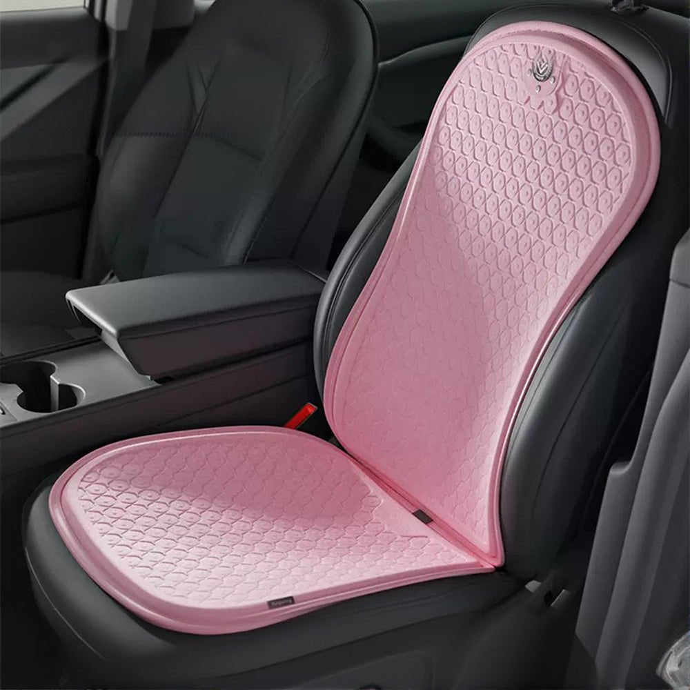 Summer Cooling Seat Covers for Tesla Model 3/Y Baby Pink 4PCS × Seat Backrest and Seat Covers (For driver passenger) Model 3 (2021-Present) & Model Y (2021-Present)