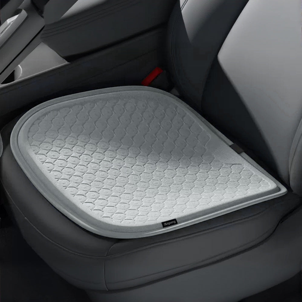 Summer Cooling Seat Covers for Tesla Model 3/Y Glacier Gray 2PCS × Seat Covers (For driver passenger) Model 3 (2021-Present) & Model Y (2021-Present)