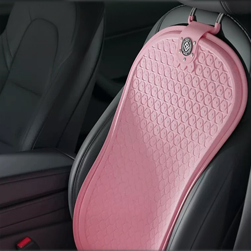 Summer Cooling Seat Covers for Tesla Model 3/Y Baby Pink 2PCS × Seat Backrest Covers (For driver passenger) Model 3 (2021-Present) & Model Y (2021-Present)