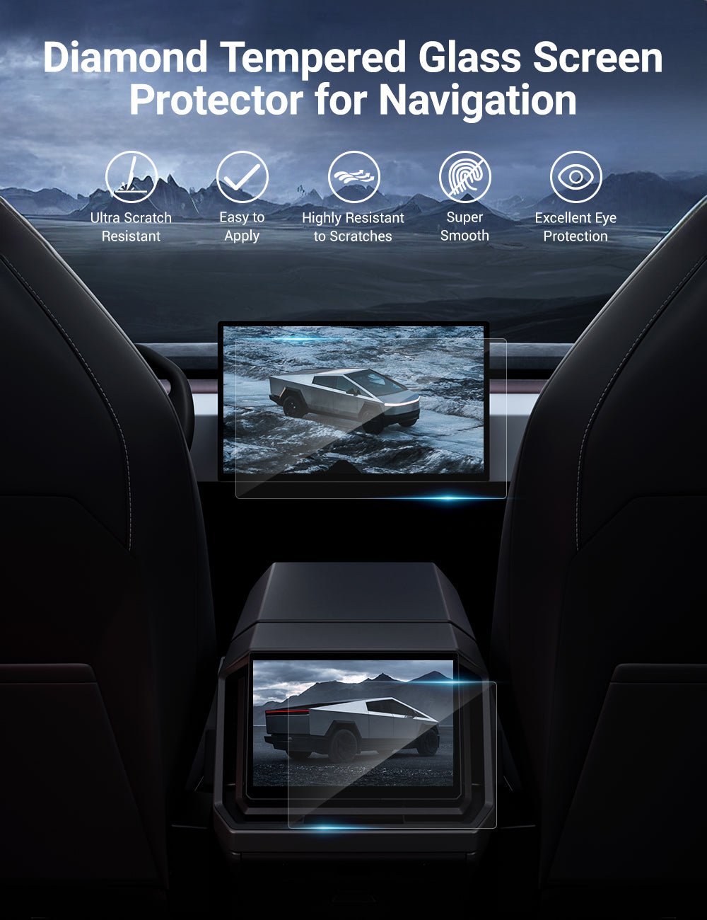 Tempered Screen Protector for Tesla Cybertruck