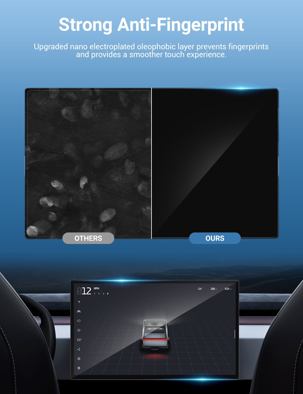 Tempered Screen Protector for Tesla Cybertruck