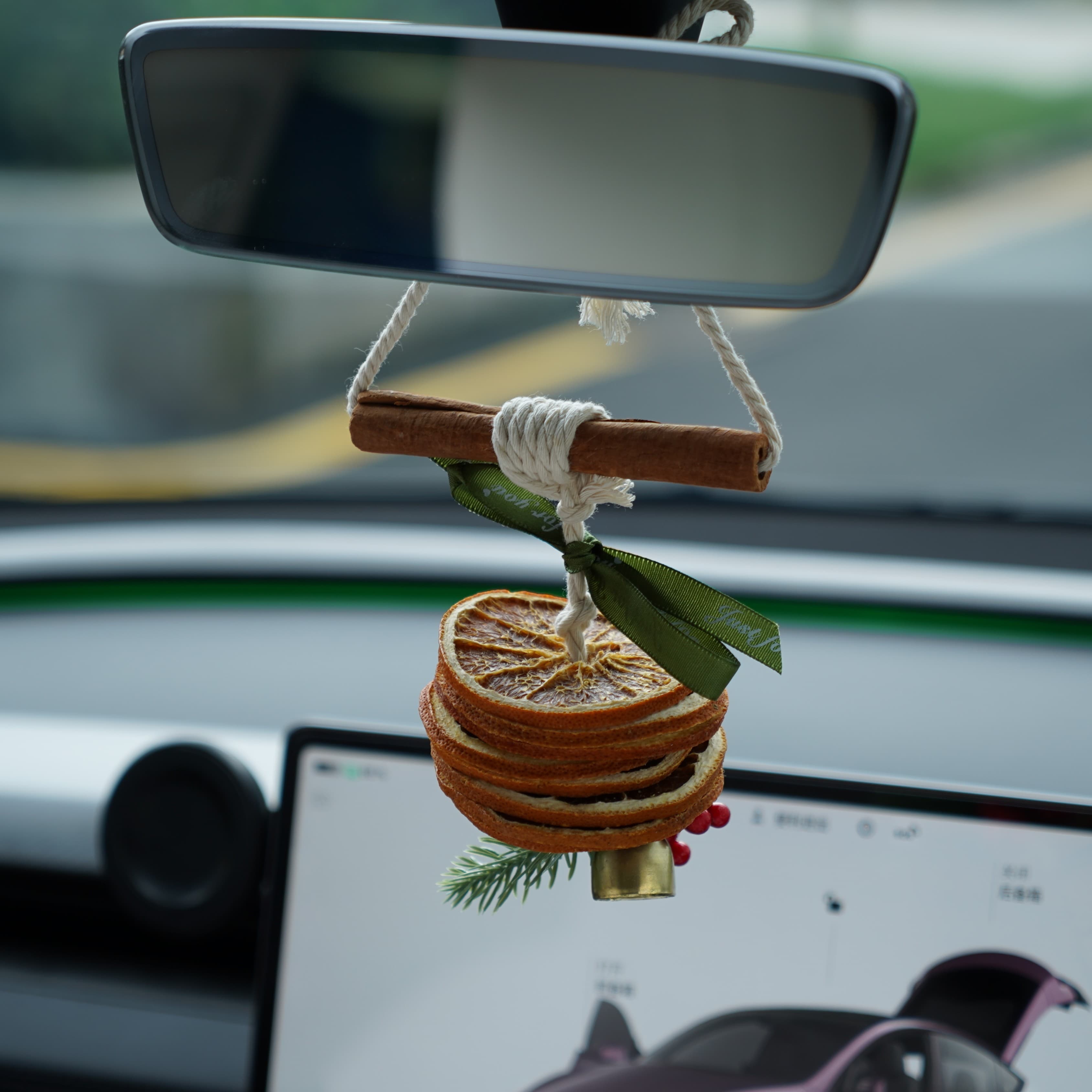 Orange Scent Christmas Ornament for Tesla