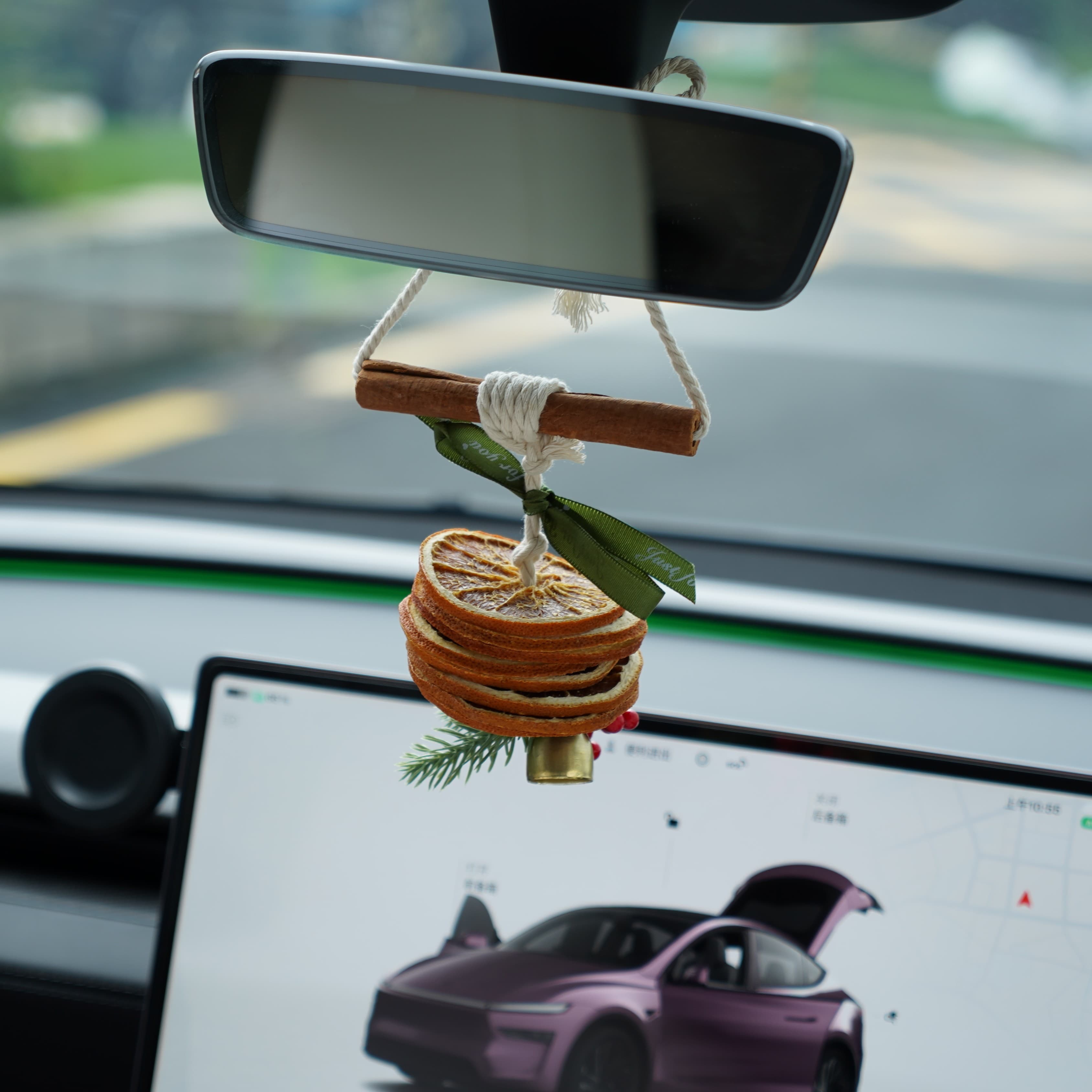 Orange Scent Christmas Ornament for Tesla