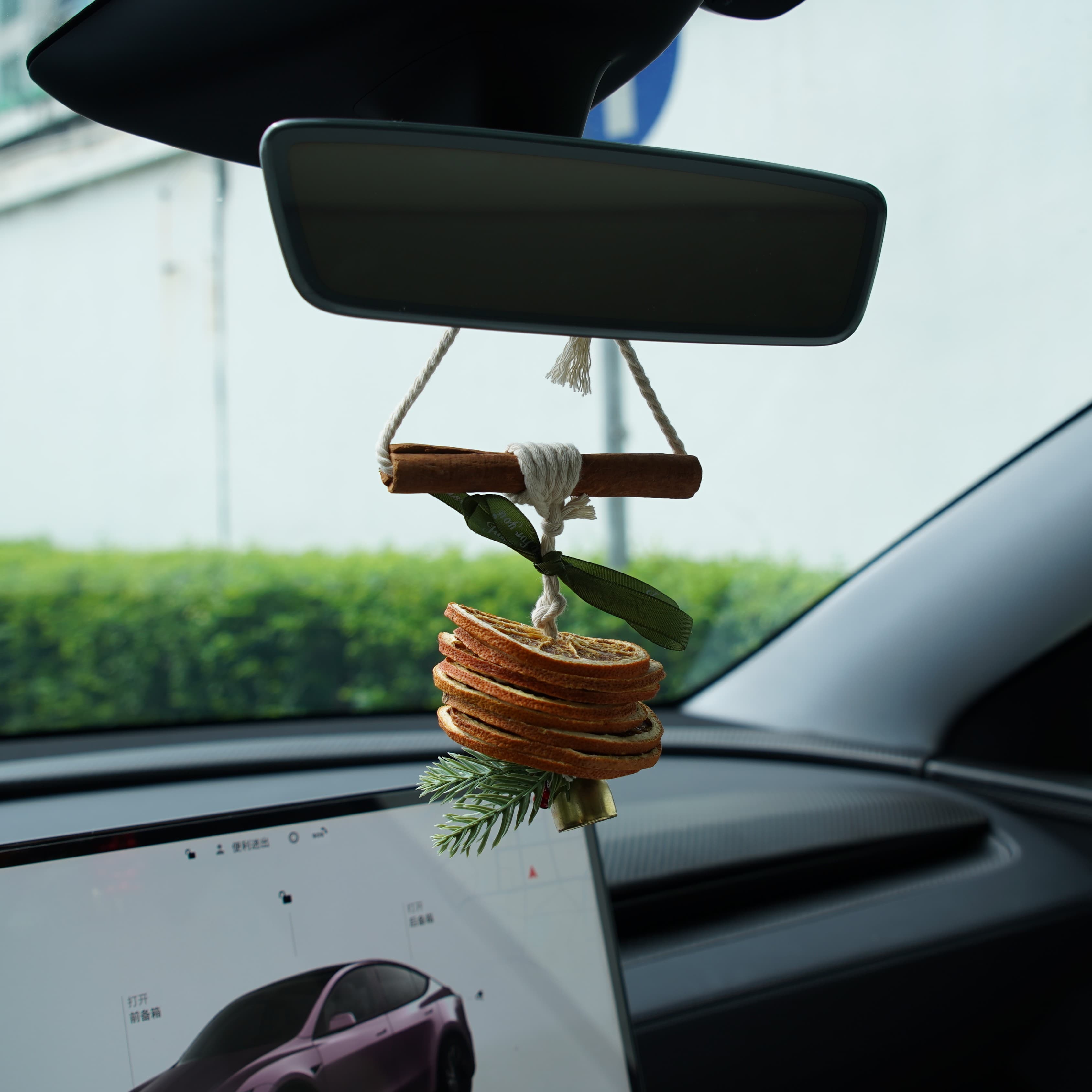 Orange Scent Christmas Ornament for Tesla