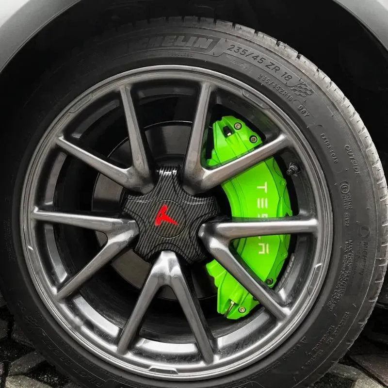 19"-22" Tesla Model X/S Brake Caliper Covers – Aluminum Alloy for 2018-2025 Models