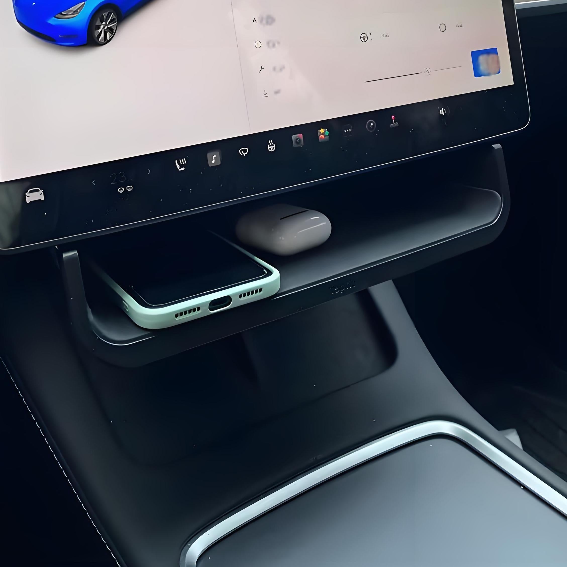 Under Screen Storage Box for New Model Y / 3 Highland