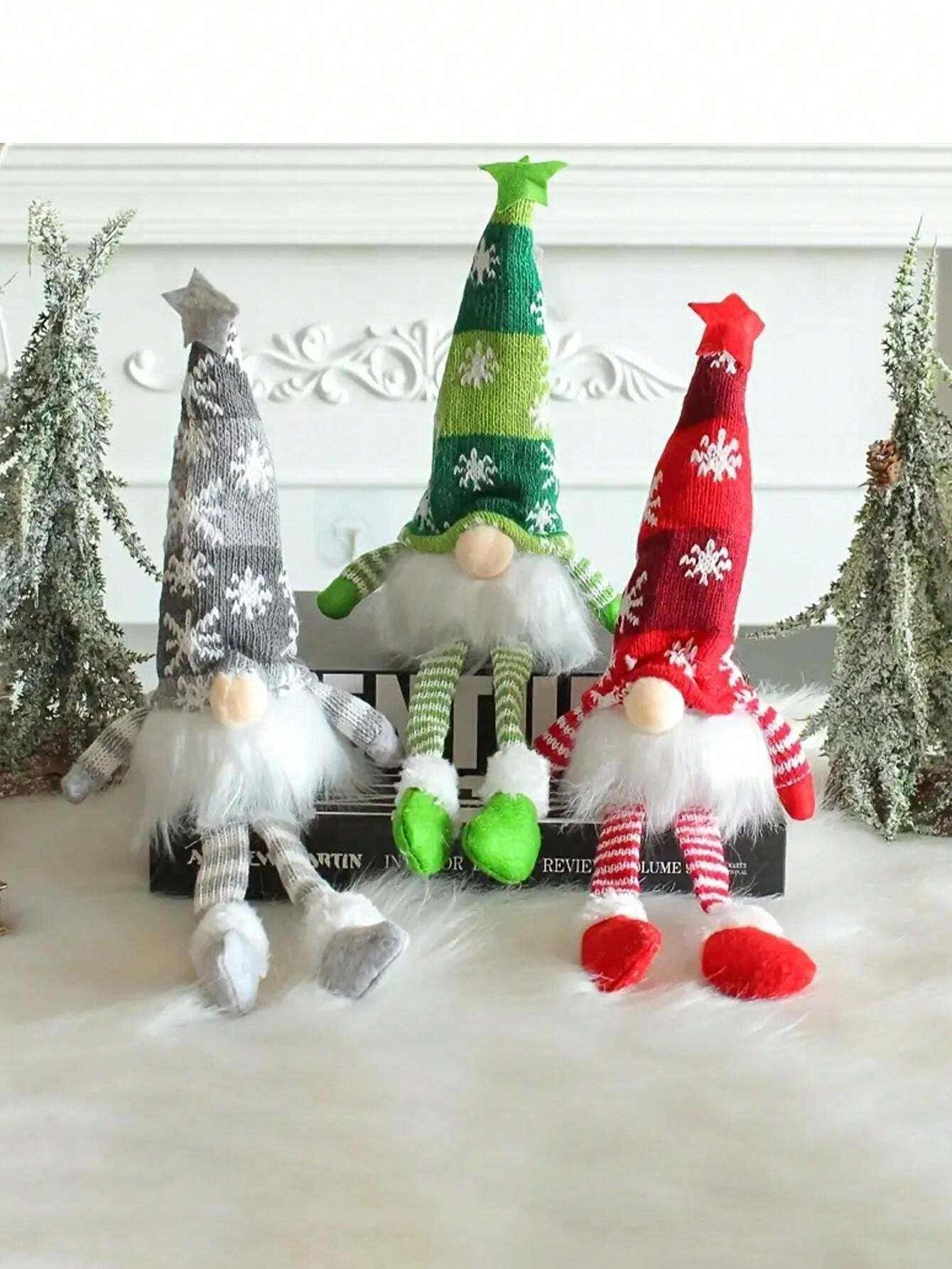 🎁Early Xmas Sales - 49% OFF🎅Christmas Gnome Doll Lights Hanging Ornament
