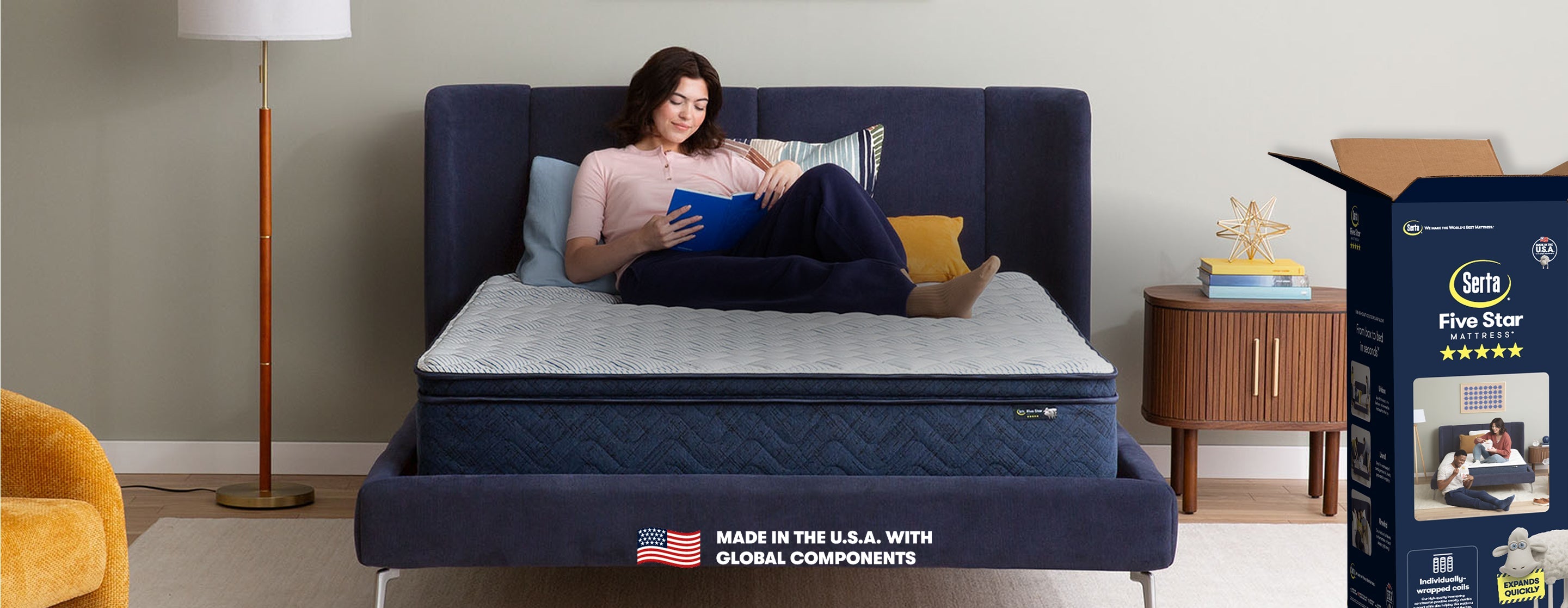 🎄Today's Special Value🎁Serta Perfect Sleeper 13" Astoria Hybrid Mattress