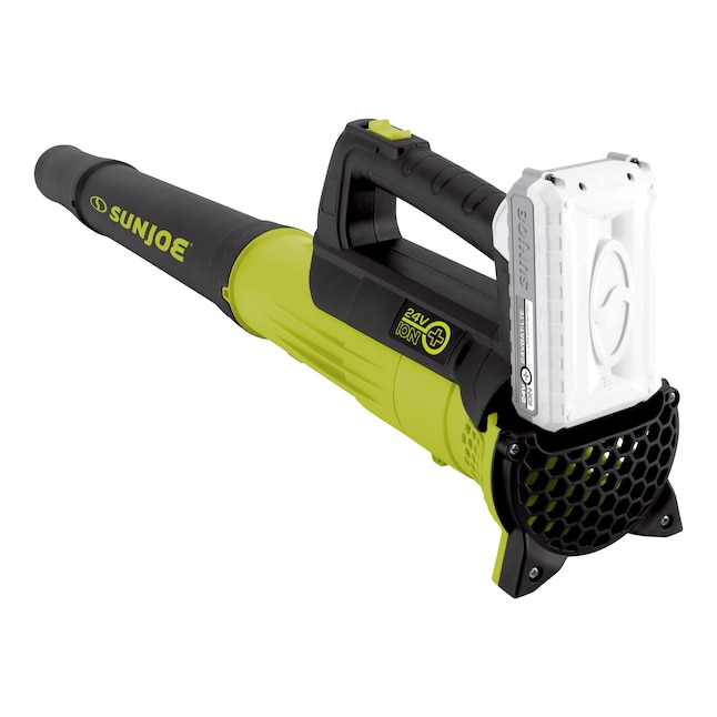 🎄Today's Special Value🎁Sun Joe 24V Cordless Blower with 4.0Ah Battery & Quick-Charger