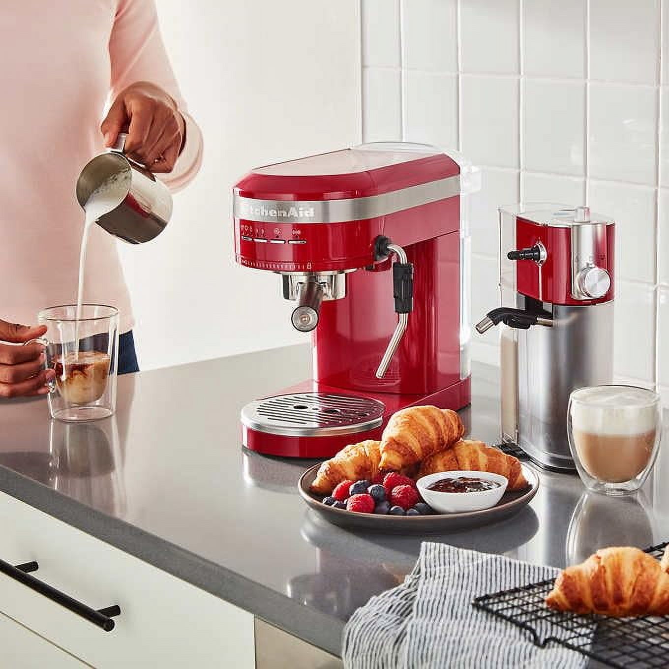 💝𝐐𝐕𝐂'𝐬 𝐁𝐥𝐚𝐜𝐤 𝐅𝐫𝐢𝐝𝐚𝐲 𝐃𝐞𝐚𝐥𝐬✨ Semi-Automatic Espresso Machine and Automatic Milk Frother Attachment