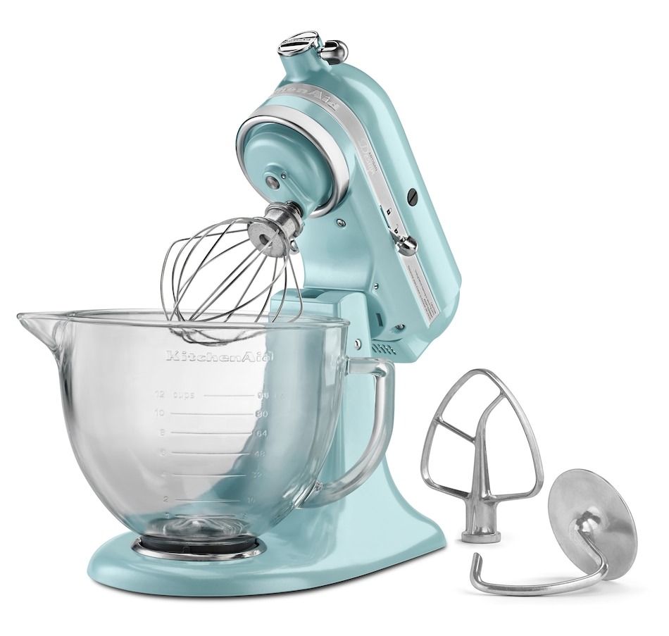 💝𝐐𝐕𝐂'𝐬 𝐁𝐥𝐚𝐜𝐤 𝐅𝐫𝐢𝐝𝐚𝐲 𝐃𝐞𝐚𝐥𝐬✨KitchenAid Artisan Design Series 5-Quart Tilt-Head Stand Mixer with Glass Bowl