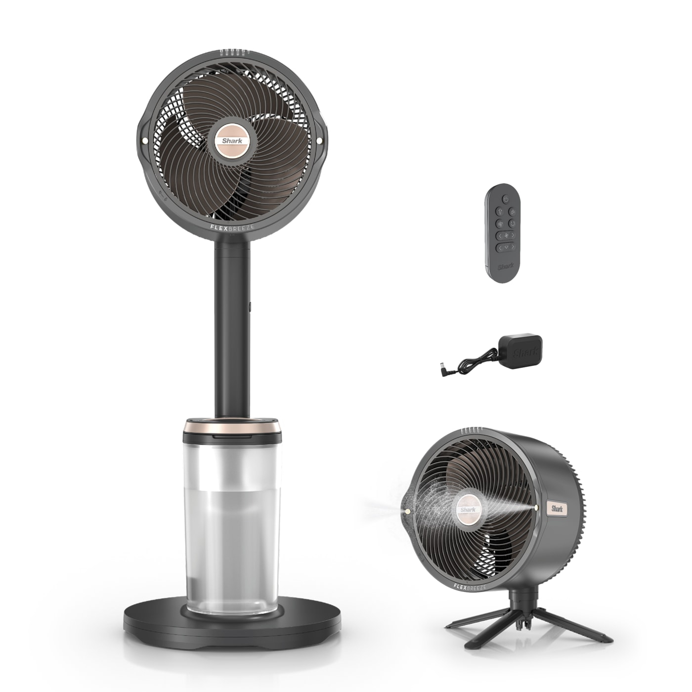 🔥Soon to Be Sold Out!!💥Shark FlexBreeze Mist Pro Cordless Fan w/Cover