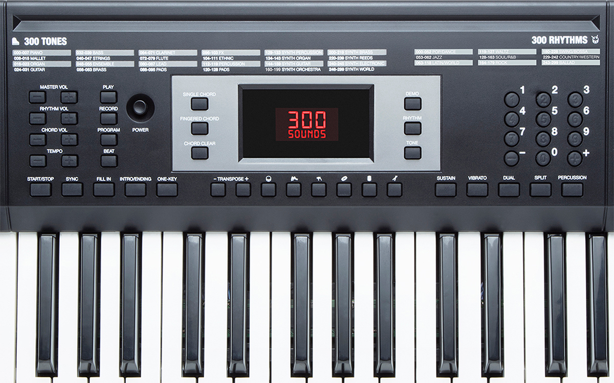 🎄Today's Special Value🎁Portable 61-Key Keyboard with Built-In Speakers and Accessories