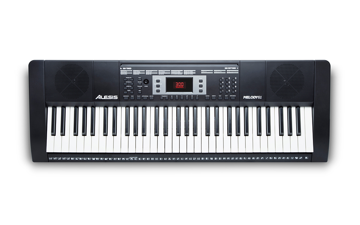 🎄Today's Special Value🎁Portable 61-Key Keyboard with Built-In Speakers and Accessories
