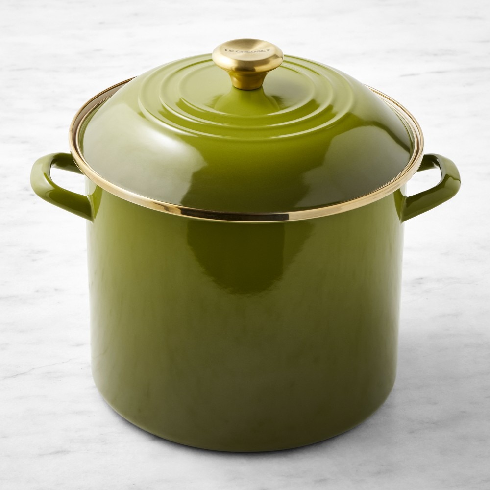 🎄Today's Special Value🎁Le Creuset 10-qt Enameled-Steel Stock Pot