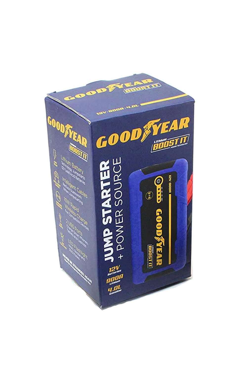 🎄Today's Special Value🎁 Goodyear Car Jump Starter with Portable Power & Carry Case 