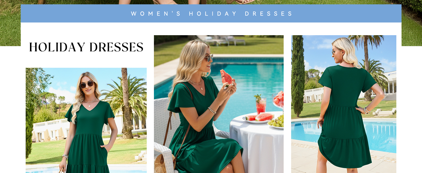 HOLIDAY DRESSES