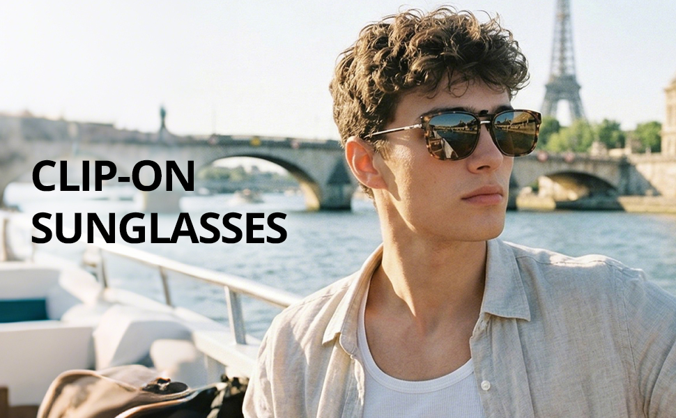clip on sunglasses