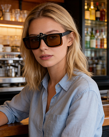 Polarized Clip On Sunglasses